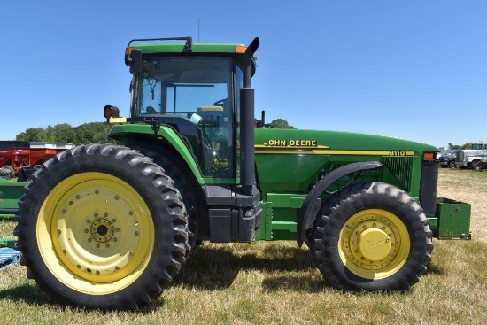 John Deere 8110 MFWD Tractor, 4134 Hours, 14.9R46
