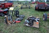 1974 Suzuki TS250 Motorcycle, Taken Apart All Pare