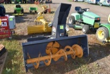 New Holland 5' Snowblower, Universal Skid Loader