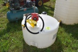 125 Gallon Poly Chemical Shuttle, Pump Works,