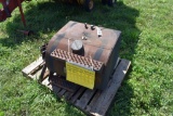 New 50 Gallon Fuel Tank with Straps and Brackets