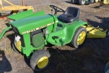 1973 John Deere 110 Garden Tractor, Restored