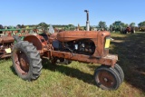 Allis Chalmers WD Tractor, Runs, N/F,Fenders, 13.A