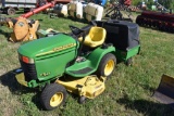 John Deere GT235 Garden Tractor, With Rear Bagger