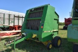John Deere 535 Round Baler, 1000 PTO, 8 Belt