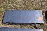 Unused Full Universal Skid Loader Plate