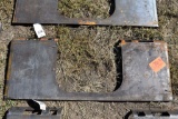 Unused Open Universal Skid Loader Plate