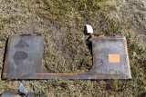 Unused Open Universal Skid Loader Plate