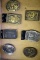 belt buckles: Speccast, Lee, Farmall M, International Combine, IH Magnum, Speccast, Farmall H