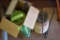 Two garden and lawn hand held tank sprayers