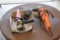 Black and decker 4in grinder with Chicago 7in sander/polisher with extra sanding disc