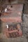 Farmall M hood and grill, both damaged