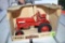 Ertl Farmall Cub 1/16 Scale Model Tractor With Box