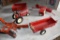 (5) 1/16 Ertl Farm Toy All With Paint Loss Or Damage