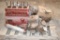 Various International 300 parts including crankshaft, block, and others
