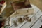 Primitive Hay Hook, Duster, Fuel Nozzle, Spark Plugs, Coat Rack