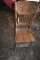 Wooden Chair, Stamped Engraving