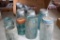 Assorted Ball Blue Canning Jars With Assorted Lids, Assorted Sizes