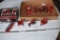 Assortment Of 1/64 Scale tractors, Combines, Farmall M Set