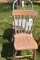 (2) Vintage Wooden Chairs