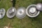 Assortment Of Vintage Hub Caps