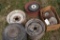 Assortment Of Rims And Small Tires