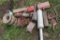 Assortment Of IH Used Parts, Battery Box Covers, Cranks, Belt Pulley, Generators, 8 Bolt Hubs