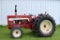 International 544 Hydro, restored, barred grill, 3 Pt. hitch, 540 PTO, single hyd., running