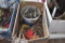 Assortment of hardware and marker lights