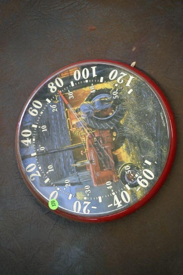 Farmall M tractor thermometer 12 "x12"