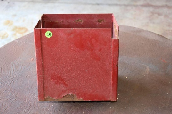 Farmall battery box, restored