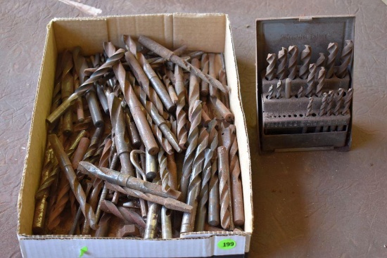 Assortment of drill bits