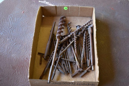Assortment of wood drill bits