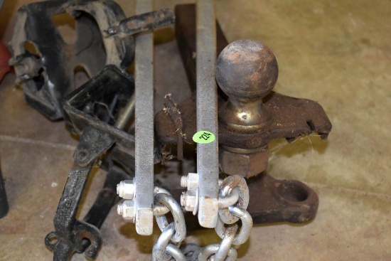Equalizer hitch with ball and is complete