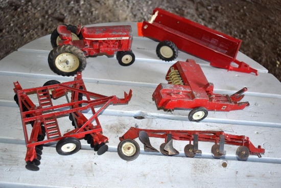 Ertl Manure Spreader, Disk, Baler, Tractor, Plow, Conditions Vary