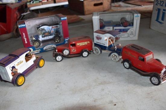 Assorted Die Cast Banks