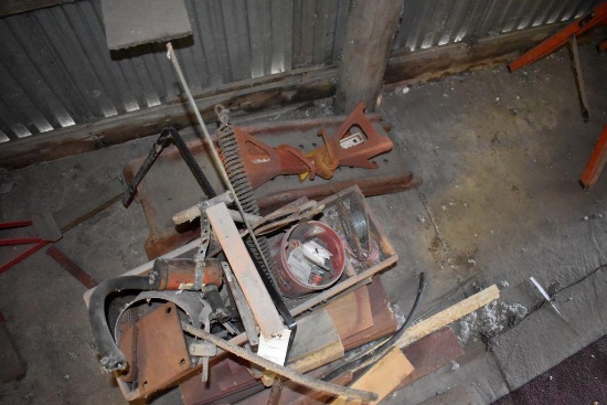 Jack Stands, Safety Cone, Car Ramps, Assortment Of Wood
