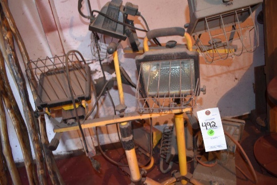 Assortment Of Shop Work Lights