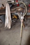 Tractor umbrella and stand