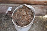 Set of tractor tire chains, unknown size
