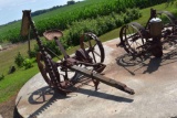 McCormick Deering steel wheeled pull type sickle mower with 5' bar