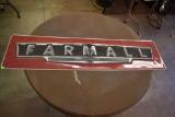 Farmall tin sign 42