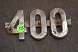 Farmall 400 emblem with one peg, 6.25