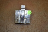 Metal IH emblem, two pegs