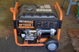 Generac GP7500E , 7500 running watts run by a 420 cc Generac OHV motor