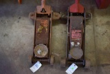 (2) 3 ton floor jacks