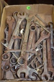 Assortment of wrenches