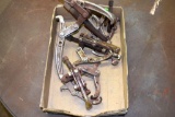 Assortment of three jaw pullers
