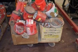 Assorted nuts and bolts with carts