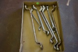 Assorted double sided wrenches